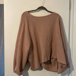 Free people asymmetrical sweater